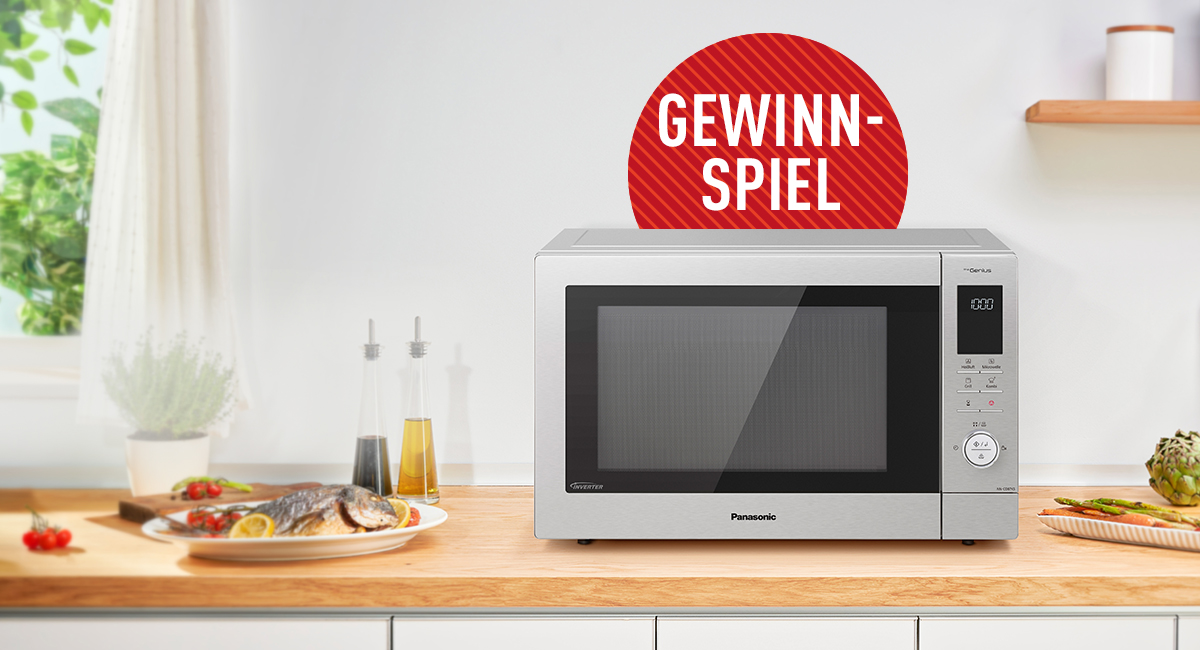 Panasonic Mikrowellen-Gewinnspiel Panasonic Mikrowellen-Gewinnspiel
