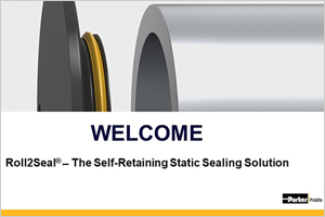 Roll2Seal®  ̶  The Self-Retaining Static Sealing Solution