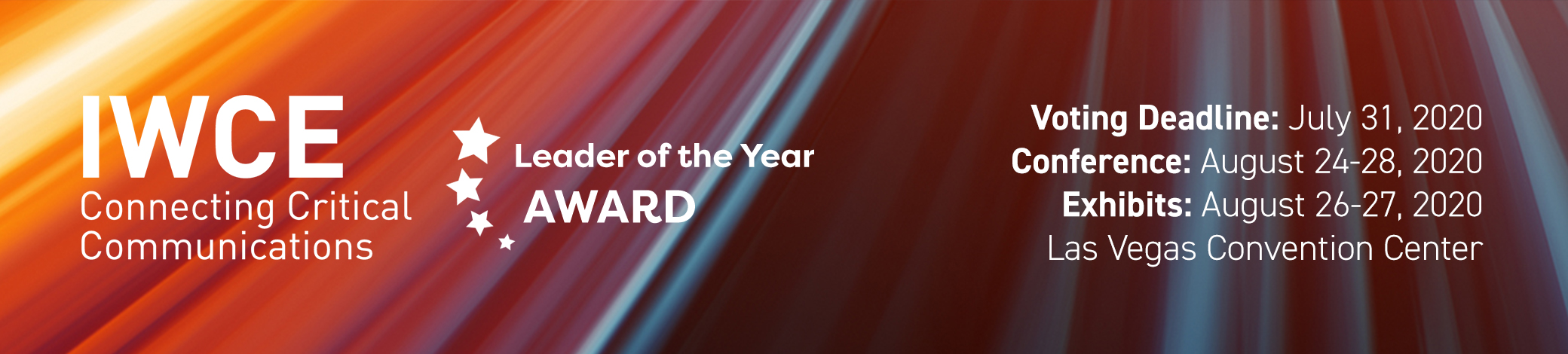 Critical Communications Leader of the Year Award Headers