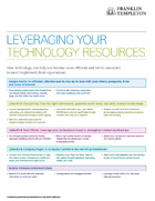 Leveraging Your Technology Resources