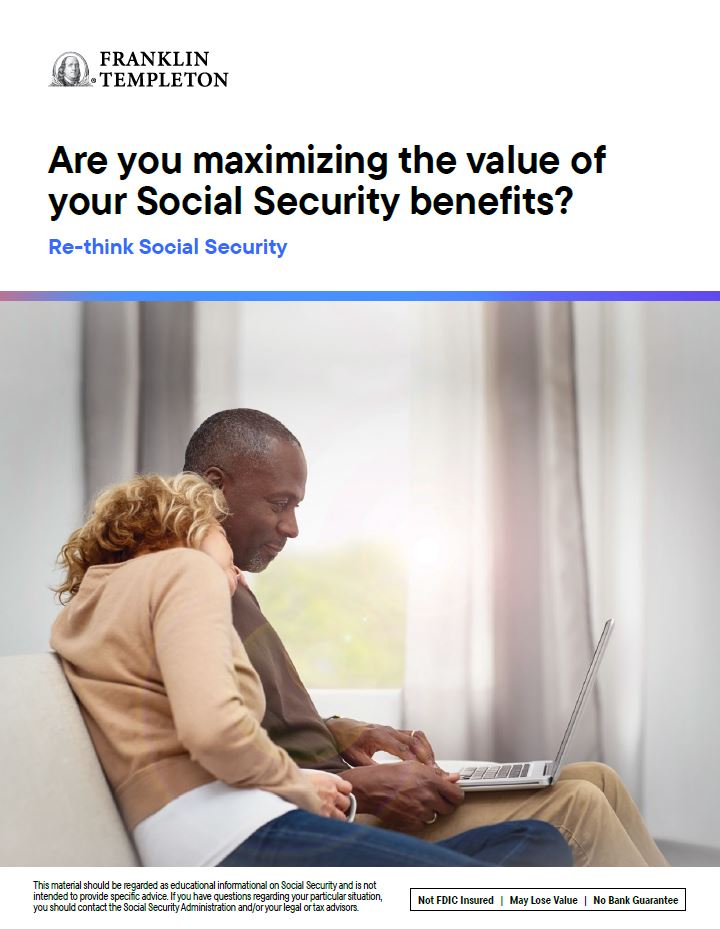 Maximizing the value of you Social Security benefits
