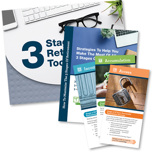 3 Stages Of Retirement toolkit
