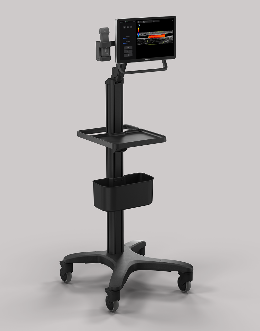 Image of Sonosite MT off stand and open