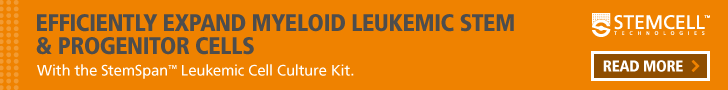 The StemSpan™ Leukemic Cell Culture Kit is optimized for in vitro culture and drug screening of human leukemic cells.