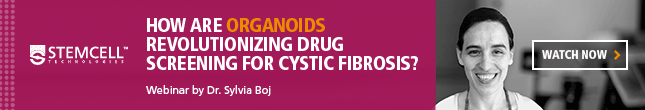 Dr. Sylvia Boj discusses how organoids are revolutionizing drug screening for cystic fibrosis in this webinar