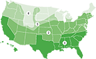 termite regions map