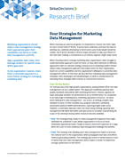 Marketing Data Management